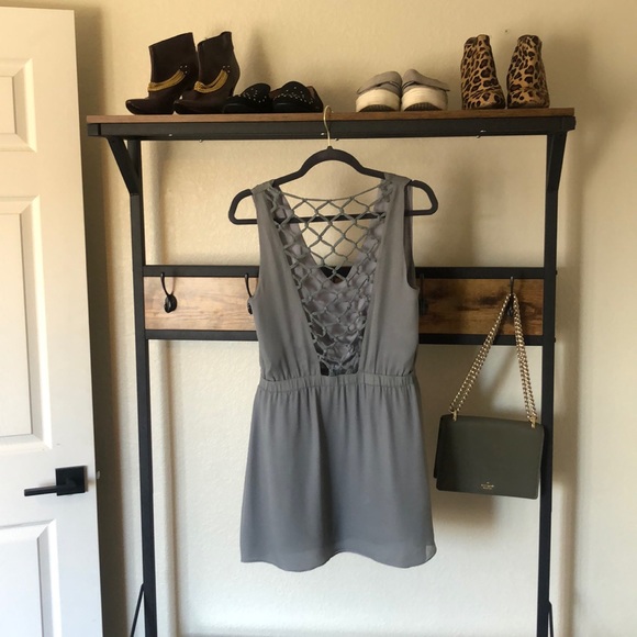 EUC MM Couture by Miss Me Mini Dress - Open Back - Picture 7 of 8